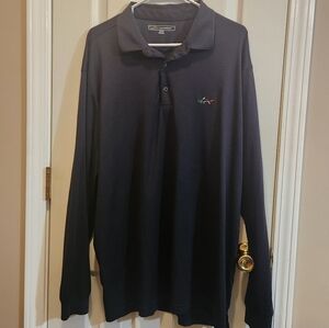 Greg Norman Men’s Long sleeve shirt XXL POLO With Shark Logo